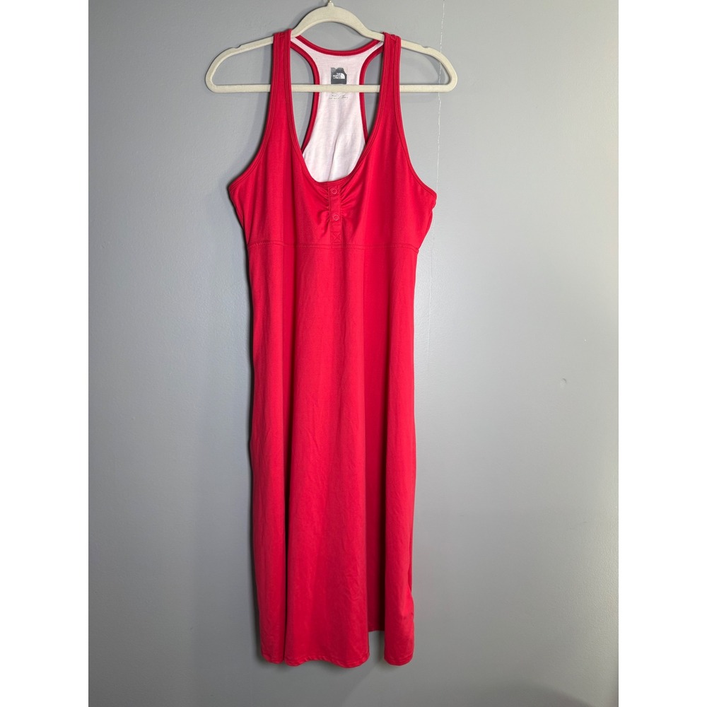 The‎ North Face Womens Red Racerback Tank Dress Size XL TG Recycled Polyester
